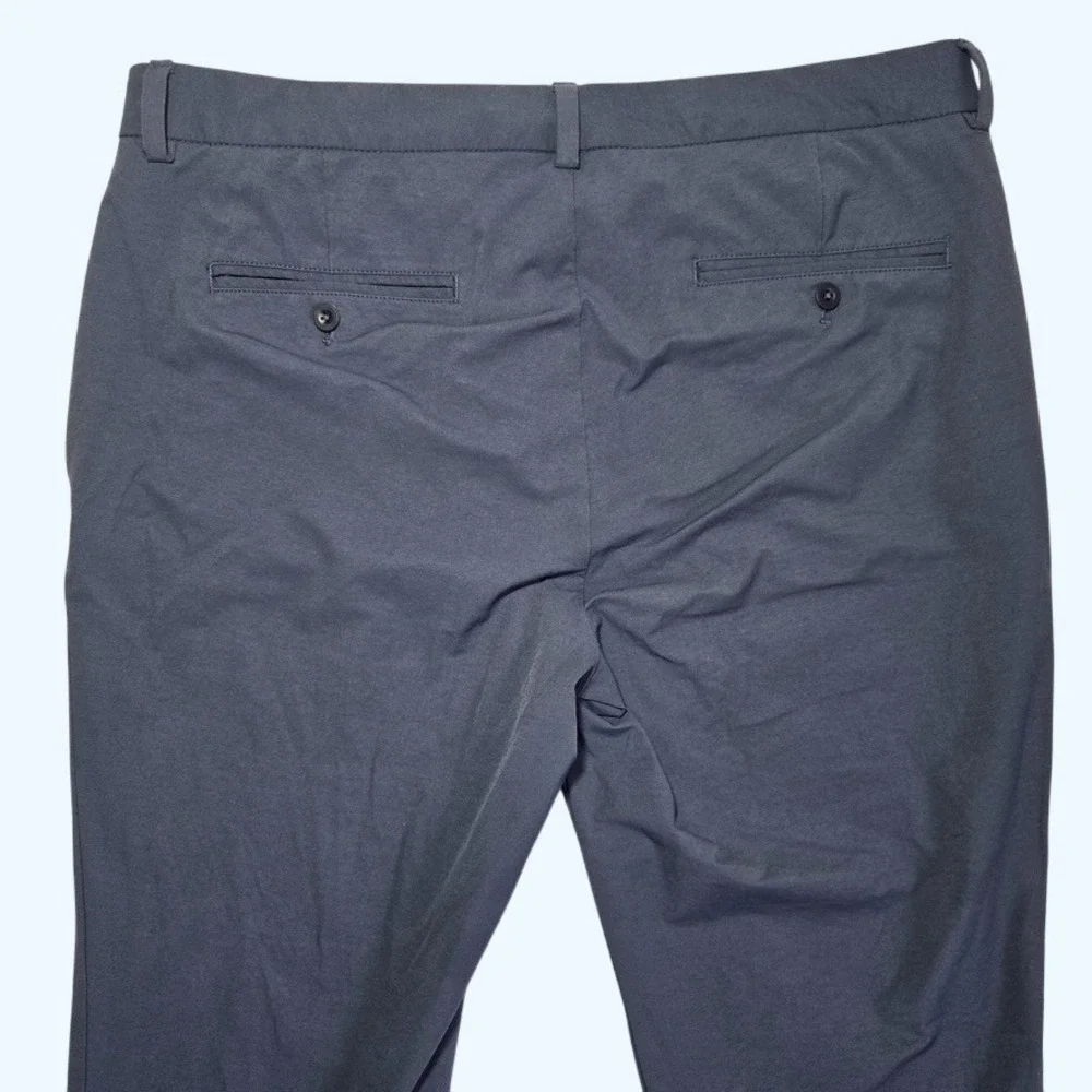 Vineyard Vines On The Go Pant Mens 36x32 Navy Blue Performance Chino Stretch OTG